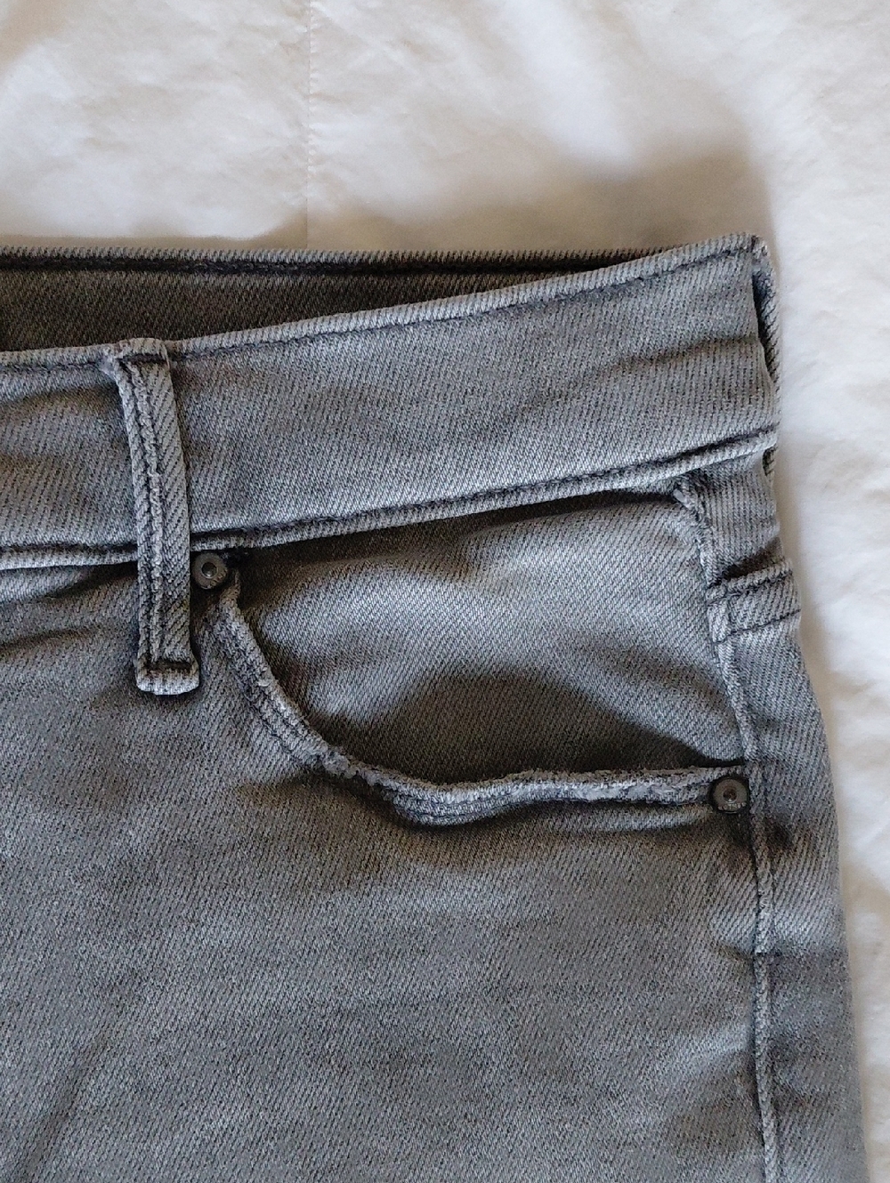 Mother The Doozy Sneak (Not Frayed) Gray Size 25 EUC - Picture 7 of 16